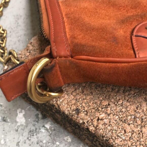 Gucci Small Suede n Leather bag - Picture 12 of 14